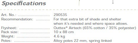 Renner XXL Magazin | Outdoor-Sonnensegel: Das Outwell - Tarp
