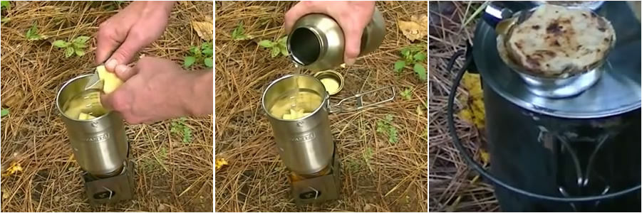 Camping Snacks - Der schnelle Apfelkuchen