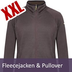 Fleecejacken und -pullover in Übergrößen