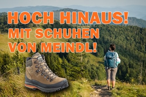 Hoch hinaus mit Meindl Schuhen