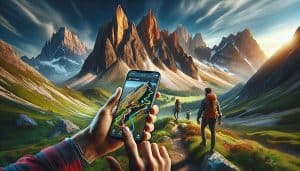 Wandern mit digitaler Karte