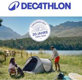 Renner XXL Magazin | 20 Jahre Wurfzelt-Revolution – Das 2 Seconds Zelt von Quechua (Decathlon) jetzt in neuen Editionen