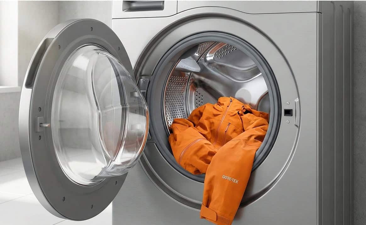 Gore-Tex Jacke in der Waschmaschine waschen