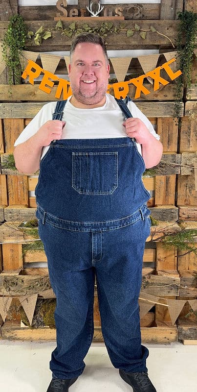 RennerXXL Model Gerri in Jeans-Latzhose – sympathisch, aber nicht die beste Wahl zum Wandern