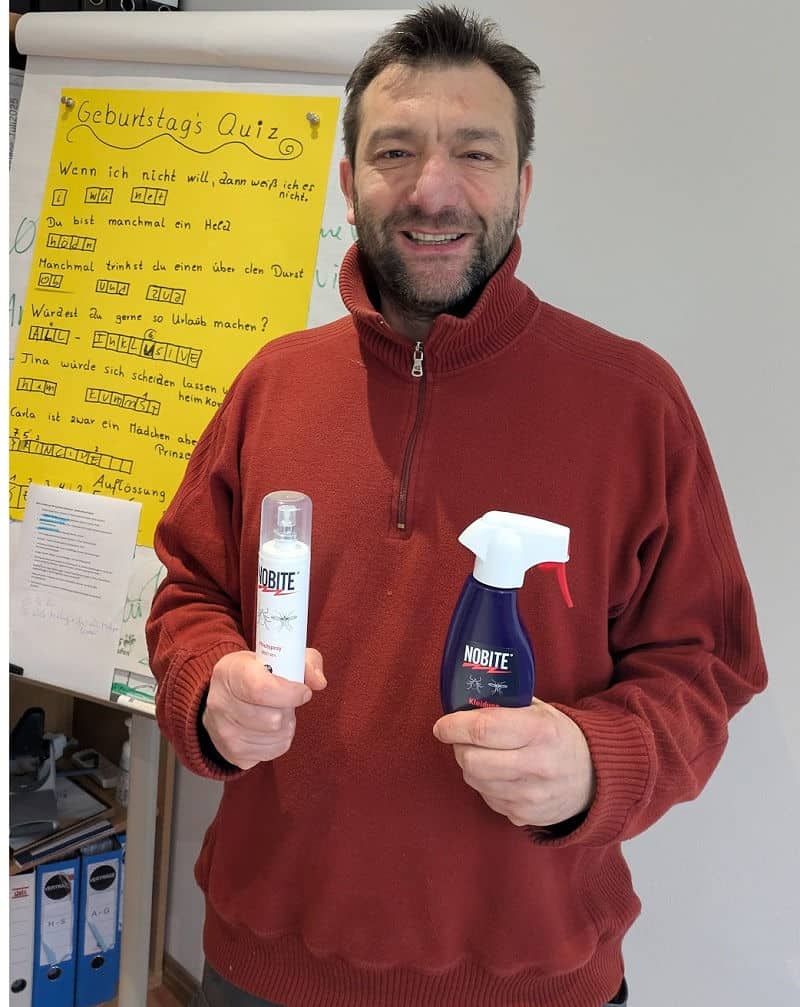 Gerhard Renner, RennerXXL – welches Mückenspray wirkt wirklich? Gerhard Renner mit Nobite Hautspray und Nobite Kleidungsspray – Empfehlung aus 20 Jahren Outdoor-Beratung