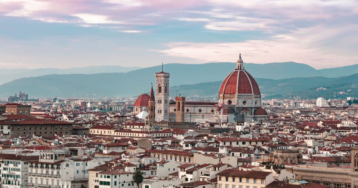Packliste Städtetrip – Blick auf Florenz mit dem Dom Santa Maria del Fiore