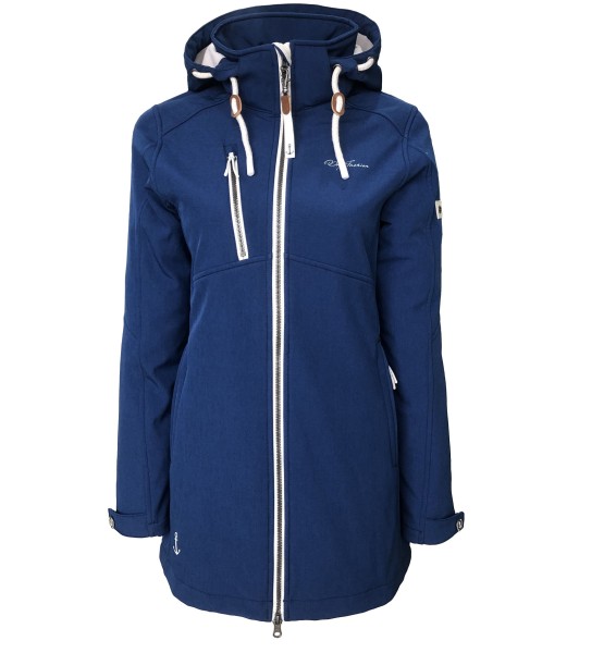 Dryfashion Büsum Damen Softshellmantel große Größen
