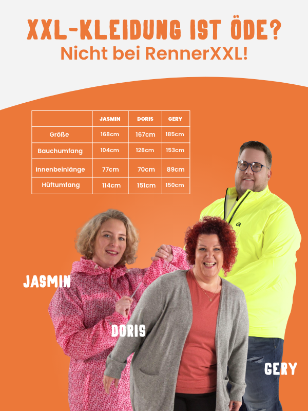 Unsere Models bei RennerXXL