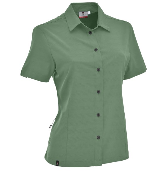 Maul Halserkogl Damen Wanderbluse kurzarm