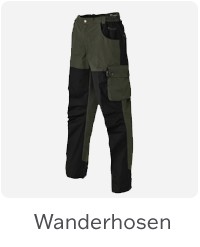 Wanderhosen für Herren in großen Größen