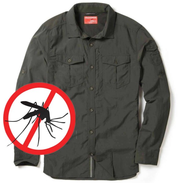 Craghoppers NosiLife Moskito-Insekten Mückenschutz Hemd