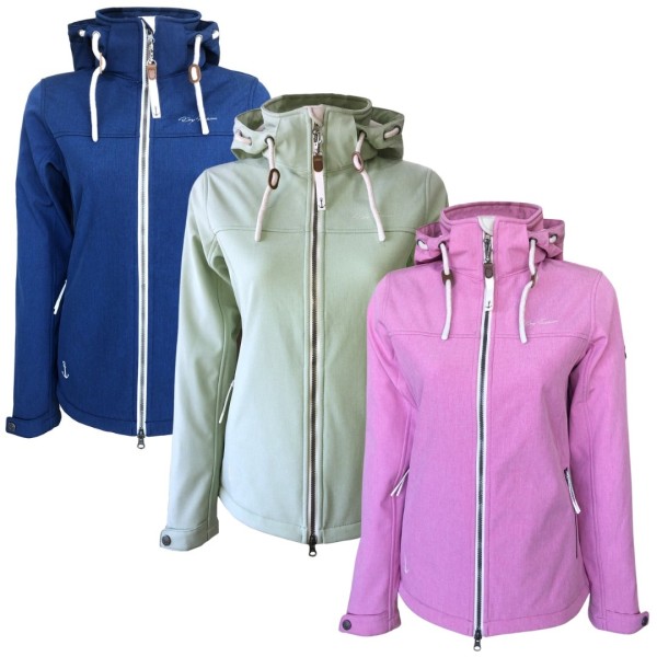 DryFashion Baltrum Damen Softshell Jacke große Größen DryFashion Baltrum Damen Softshell Jacke große Größen