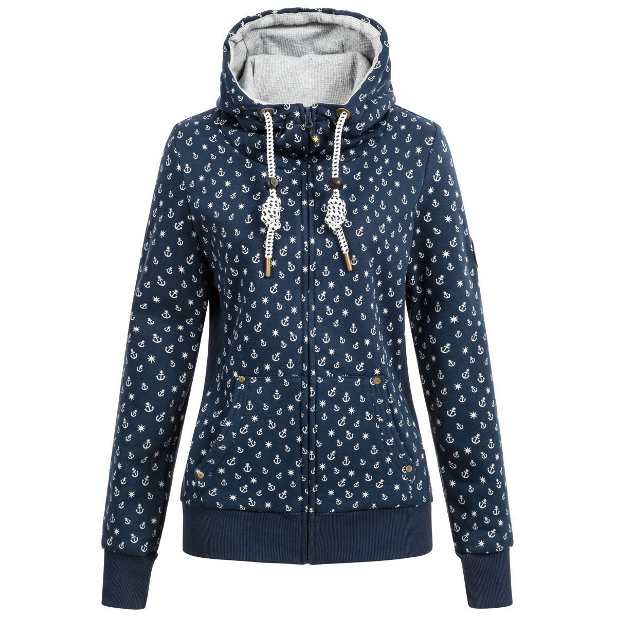 Weihnachtsshirt Damen Hoodie Weihnachtspullover Gro Produktbild-Vorschau 5