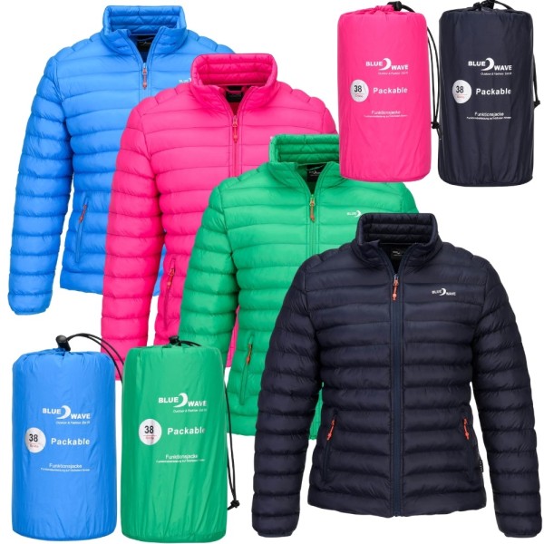 Blue Wave Ornava Damen Steppjacke Packable