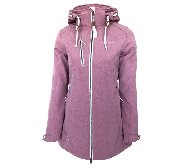 Dryfashion Büsum Damen Softshellmantel große Größen