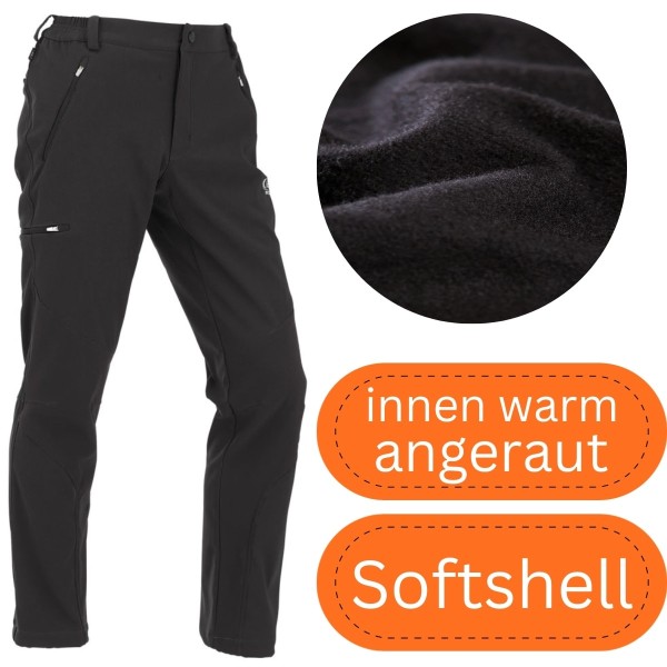 Maul Klosters II Damen Winter Softshell Funktionshose