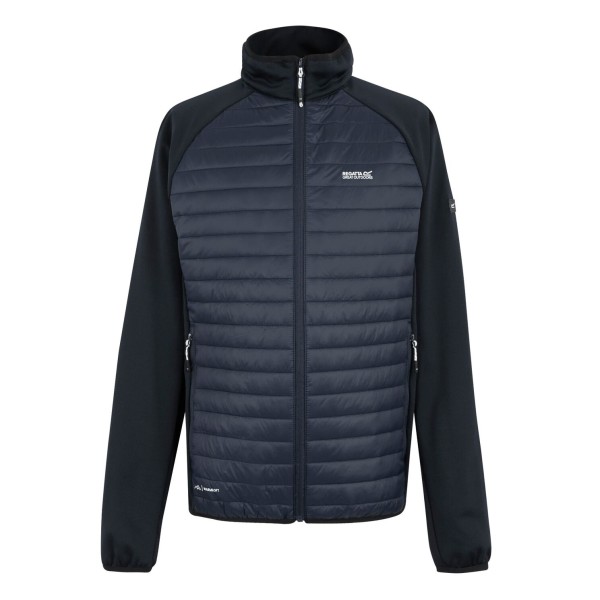 Herren Hybrid Stretch-Steppjacke Übergrössen