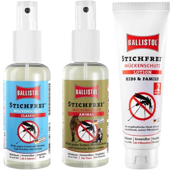 BALLISTOL Stichfrei Family Set - Classic + Kids + Animal