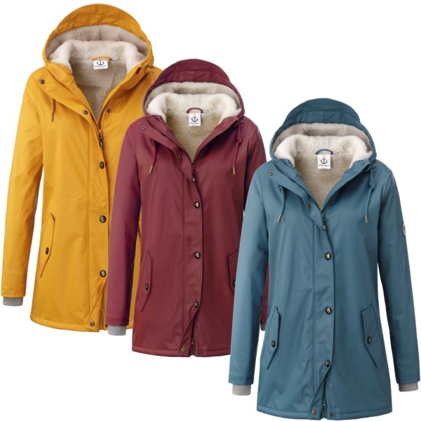 Ankerglut Heldin Damen Winter Regenjacke