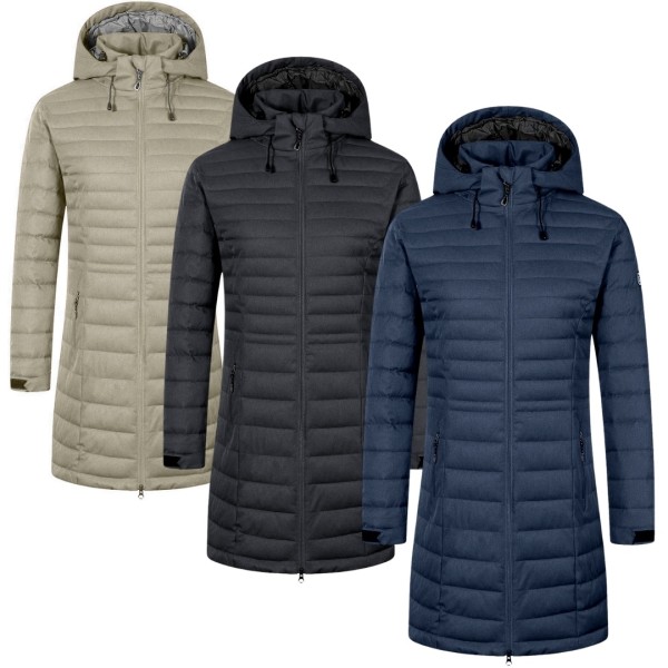 Blue Wave Nera Damen Long Steppmantel Blue Wave Nera Damen Long Steppmantel