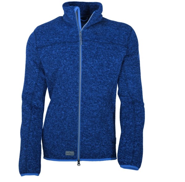 Blue Wave Helge Herren Strick Fleecejacke Übergrößen