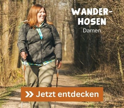 Wanderhosen Damen in gro&szlig;en Gr&ouml;&szlig;en