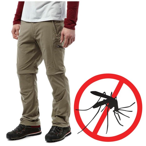Craghoppers Pro Stretch Mückenschutz Herren Zip-Hose