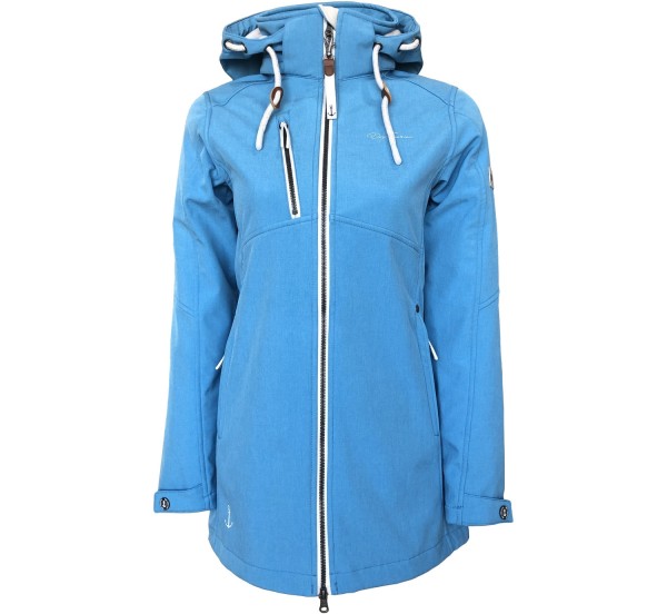 Dryfashion Büsum Damen Softshellmantel große Größen