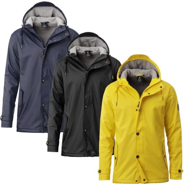 Ankerglut Frost Herren Regenjacke gefüttert Ankerglut Frost Herren Regenjacke gefüttert