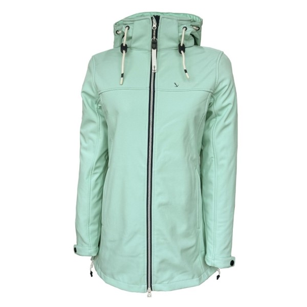 Dryfashion Hooge Damen Softshellmantel große Größen