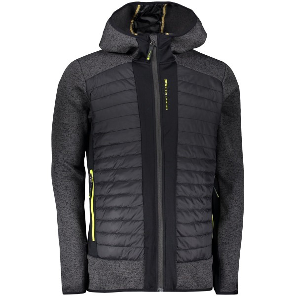 Carbon Herren Hybrid Jacke Übergrößen