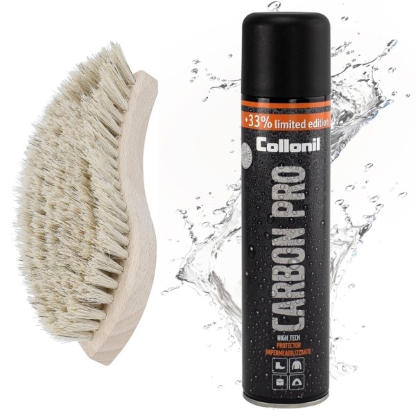 Collonil Carbon Pro Imprägnierspray 400 ml + Schmutzbürste