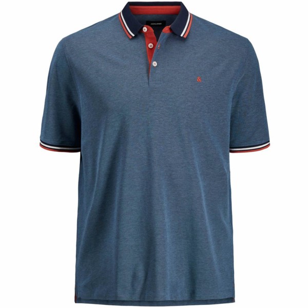 Jack & Jones Paulos Herren Polo-Shirt Baumwolle Übergröße