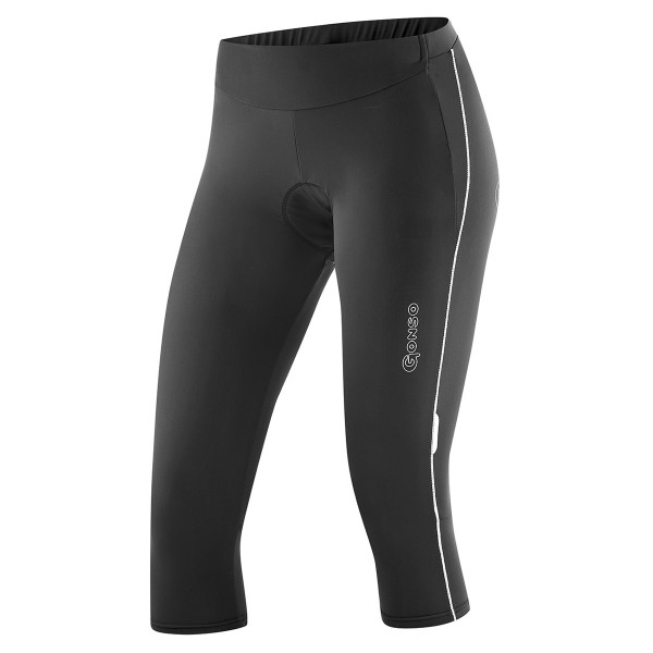 Gonso Leca - Damen Radhose mit Sitzpolster große Größen