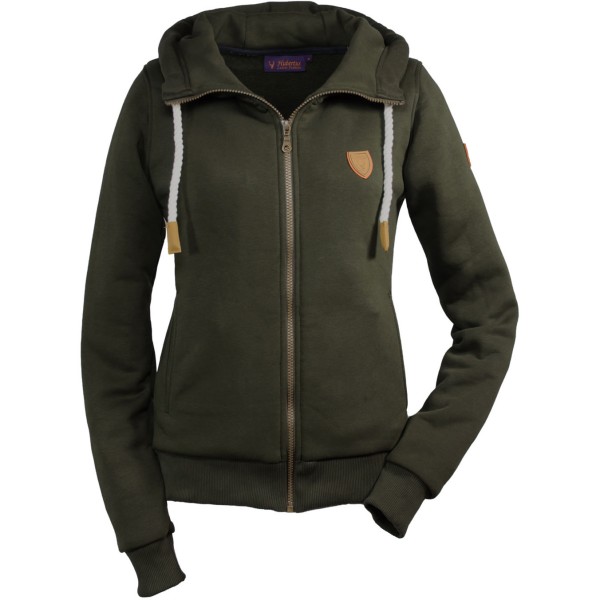 Hubertus Damen Hoodie Sweat-Jacke Große Größen