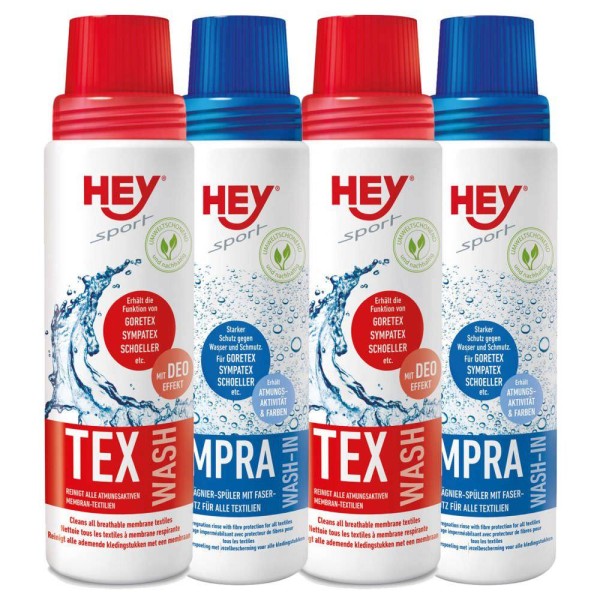 Hey Sport Megapack: Impra-Wash & Tex-Wash 1 Liter