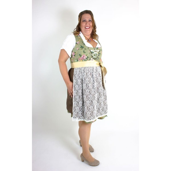 Edelnice Midi Dirndl 2-teilig Damen Trachten | Alle Größen