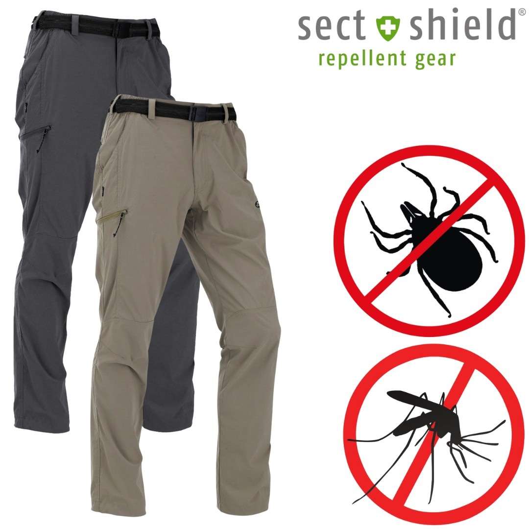 Maul Greenstone Herren Wanderhose mit Insect Shield Mückenschutz