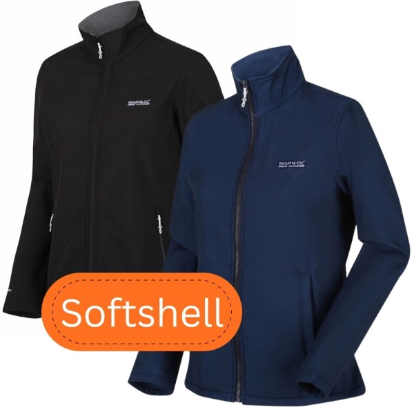 Regatta Damen Softshelljacke in Übergrößen