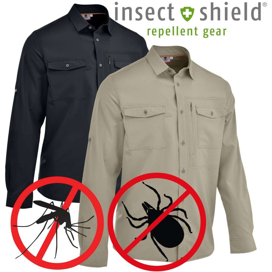 Maul Andaluz Herren Funktionshemd mit Insect Shield Mückenschutz