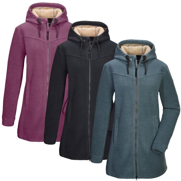 Killtec Alpenglut Damen Fleeceparka große Größen