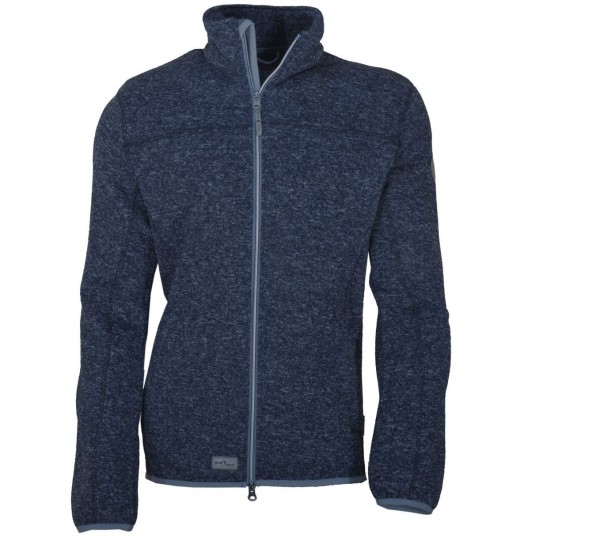 Blue Wave Helge Herren Strick Fleecejacke Übergrößen