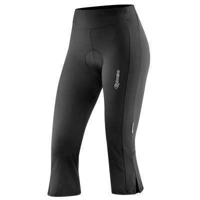 Löffler Radhose Damen Löffler Damen 3/4 Radhose Leggings - Hoher Bund, Skinny Fit Für Bergsport Hoher Bund Sportleggings