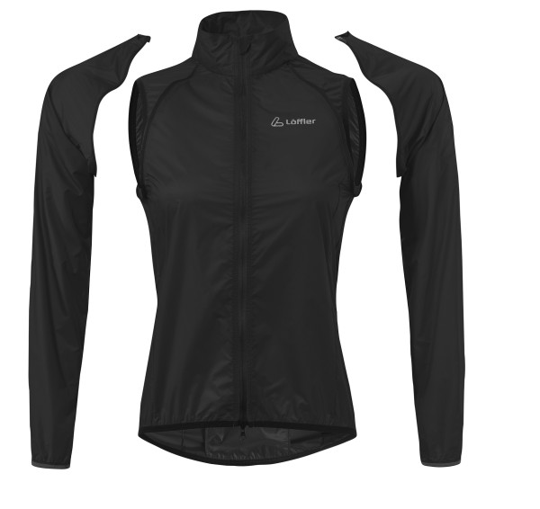 Löffler Tauern Damen Radjacke Windjacke Zip-Off Ärmel
