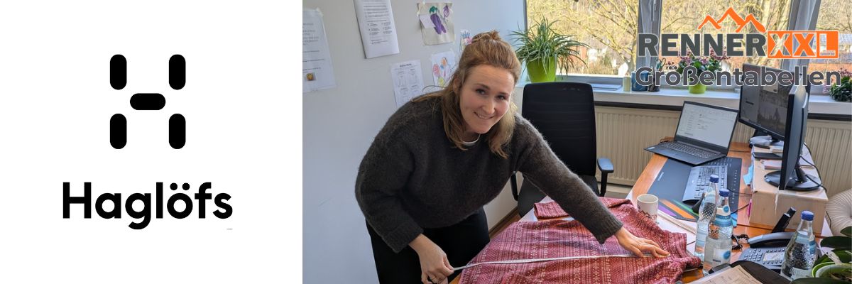 Haglöfs Größentabelle für Herren und Damen – Passformberatung bei RennerXXL
