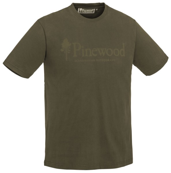 Pinewood Baumwoll T-Shirt Wandern Outdoor Große Größen