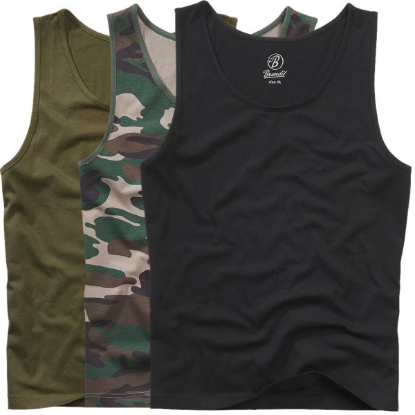 Tank Top Baumwoll Shirt Herren Übergrößen