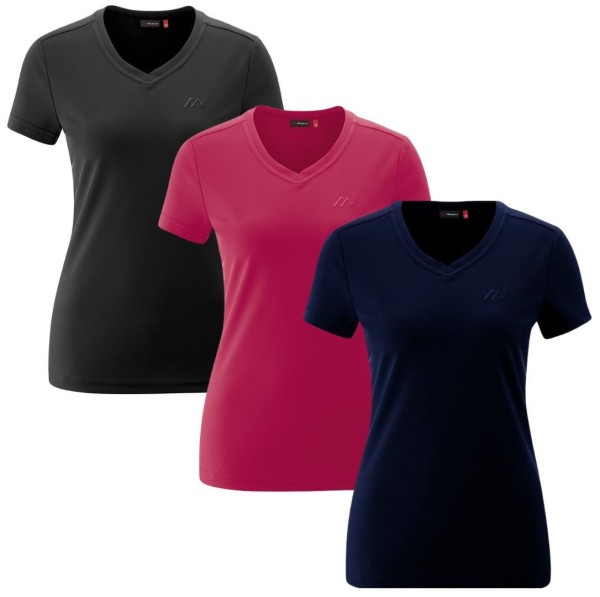 Maier Sports Trudy Damen Funktions-Shirt V-Ausschnitt