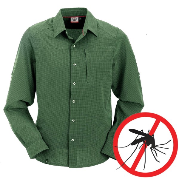 Maul Veniv Herren Mückenschutz Insektenschutz Hemd Langarm
