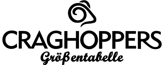 Craghoppers Größen Craghoppers Größentabelle